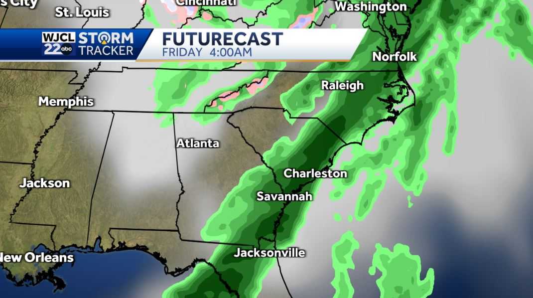 Lots of sunshine today. Tracking the next chance for rain - WJCL