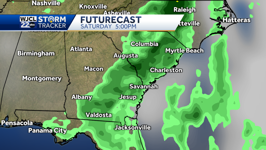 Sunny weather continues but tracking some rain for the weekend - WJCL
