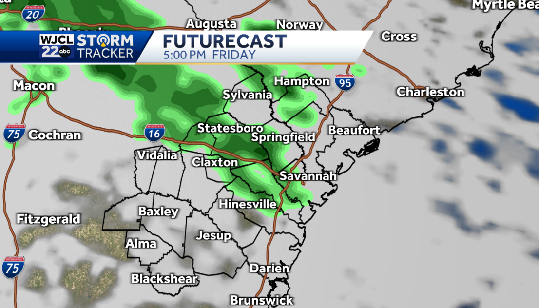 Pleasant this weekend but a few showers or thunderstorms possible - WJCL