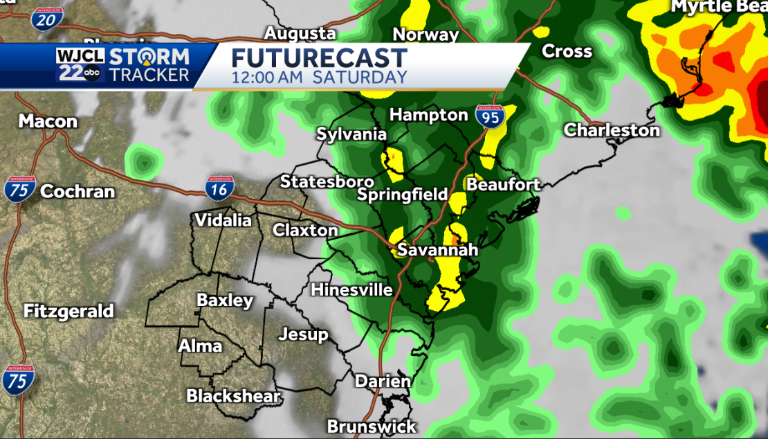 A nice day but changes on the way for the holiday weekend - WJCL