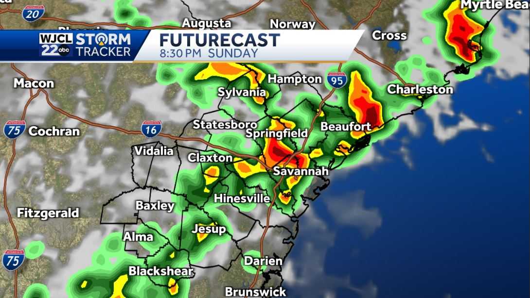 Hot today with isolated severe storms possible after 6 pm - WJCL