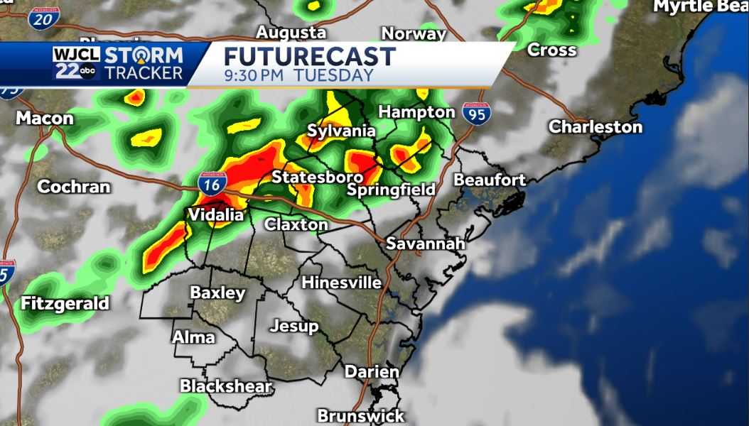 Another very hot day with severe storms possible after 3 pm - WJCL