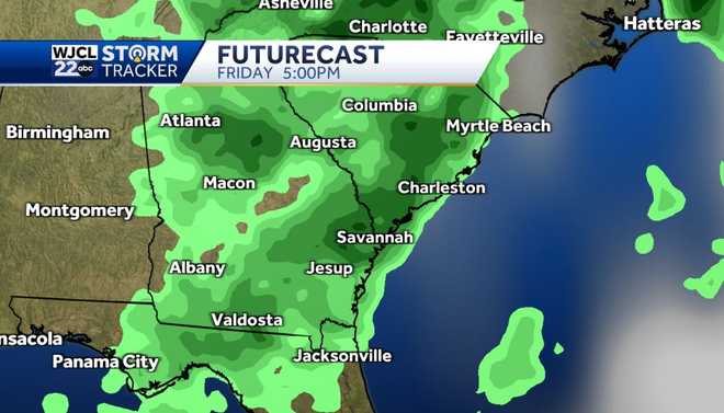 Nice fall weather continues but rain is in the forecast by Friday