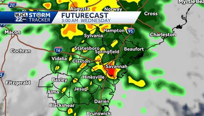 Umbrella needed today with rain likely by tonight