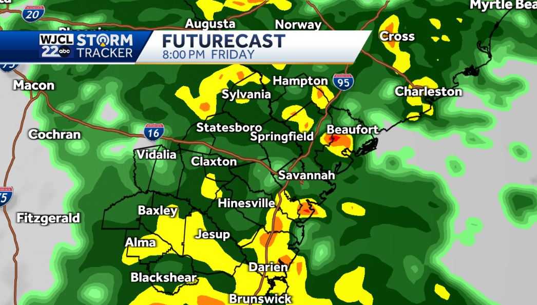 Dry and pleasant next few days but rain by the end of the week - WJCL