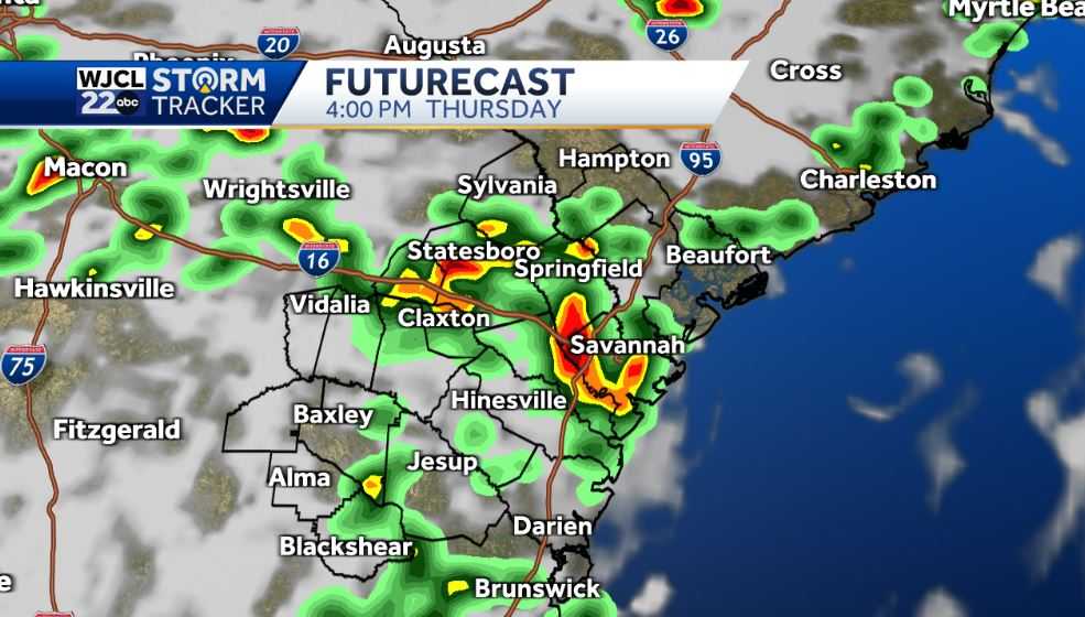 Impact Day: Another hot day with severe thunderstorms possible - WJCL