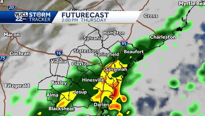 Mainly dry today but rain is on the way by tomorrow