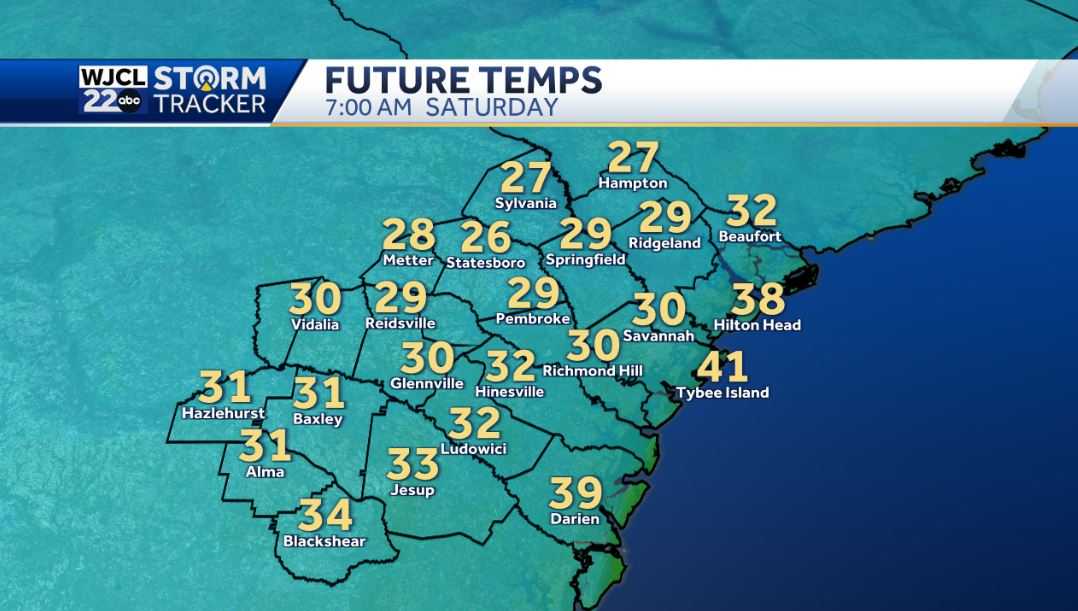 Cold today but milder weather is on the way by the weekend - WJCL