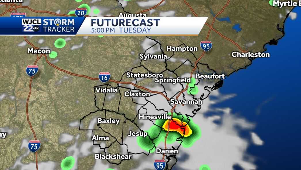 Isolated showers today, plus tracking hot weather by Friday - WJCL
