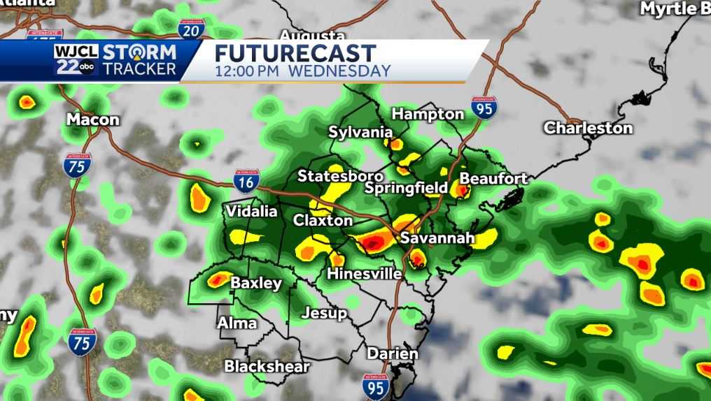 Impact Day: Rain likely for Coastal Georgia and Lowcountry - WJCL