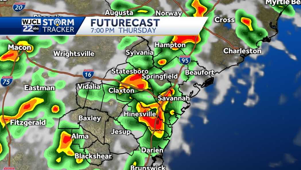 Impact Day Thursday: Severe storms for Coastal Georgia and Lowcountry