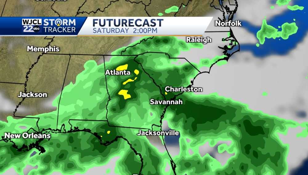 Dry weather today but rain is on the way for Labor Day weekend - WJCL