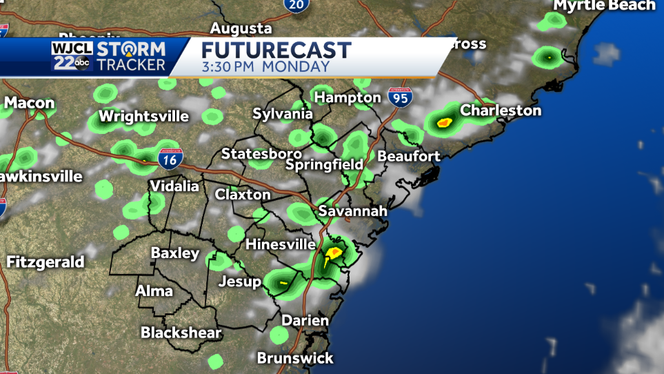A very hot day with shower or storm after 3 pm - WJCL