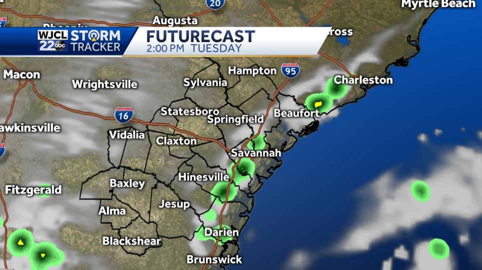 More hot and humid weather this afternoon - WJCL