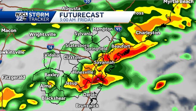 Another warm day with rain likely late tonight