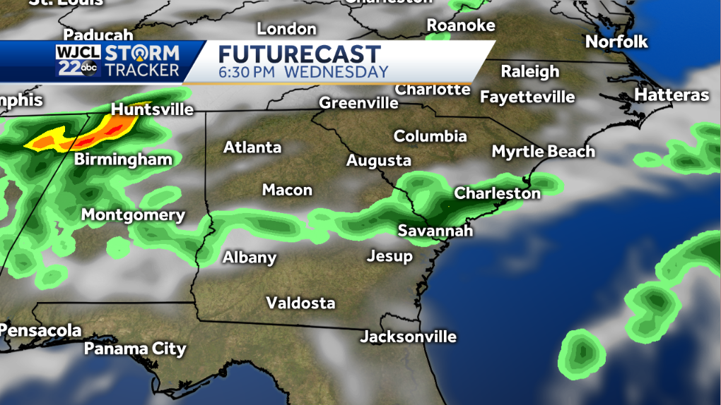 Warm weather in the forecast throughout the workweek - WJCL