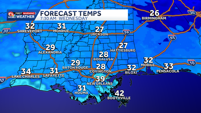 weather alert day: freezing temperatures &amp; frigid wind chills tuesday morning.