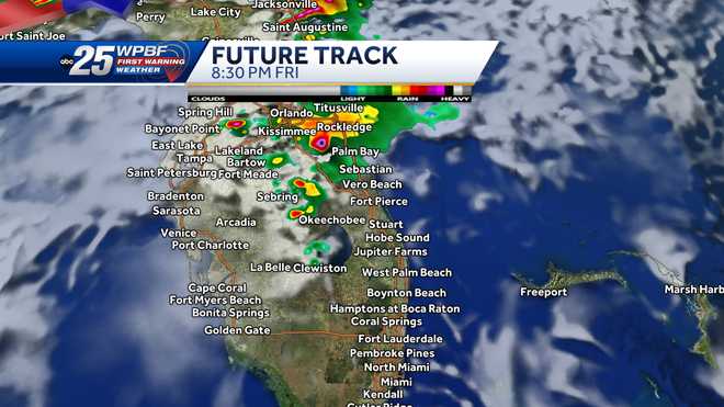 Slight risk for strong to severe storms across South Florida