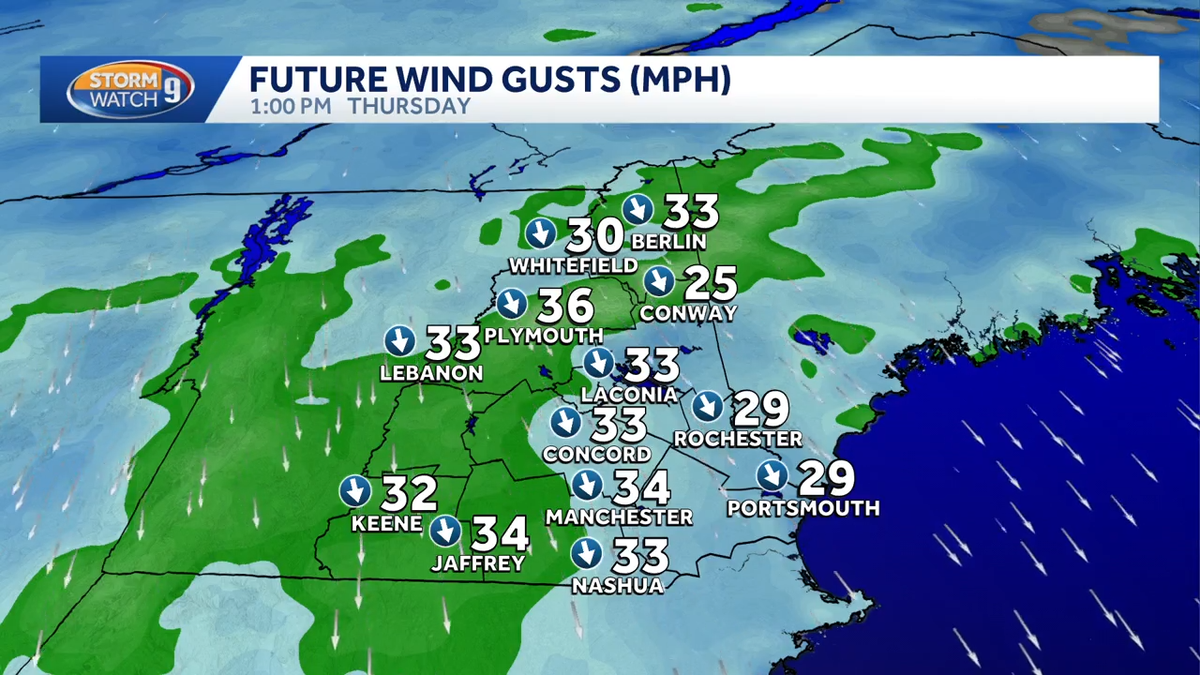 Bright, breezy conditions Wednesday and Thursday ahead of weekend warm-up