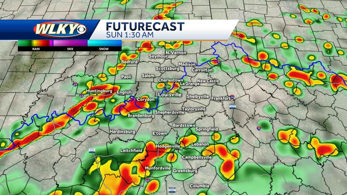 Warm today, storms possible tonight