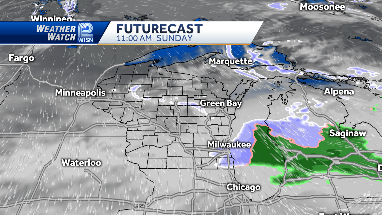 Videocast: Rain/snow Mix Ahead Of Arctic Blast