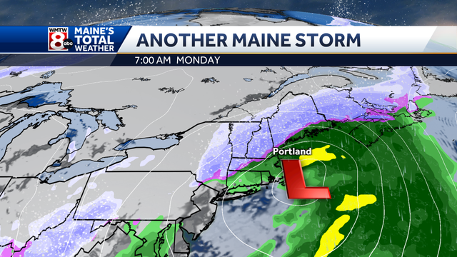 Forecasters Tracking Another Maine Winter Storm - Vimarsana News