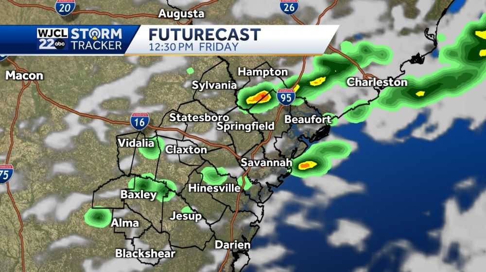 Highs reach the 70s before rain returns Friday - WJCL