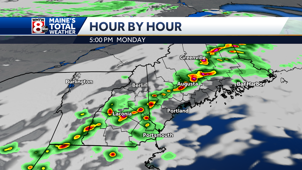 Strong Humidity Weather Impact Weather: Warm, humid with strong storms possible Monday