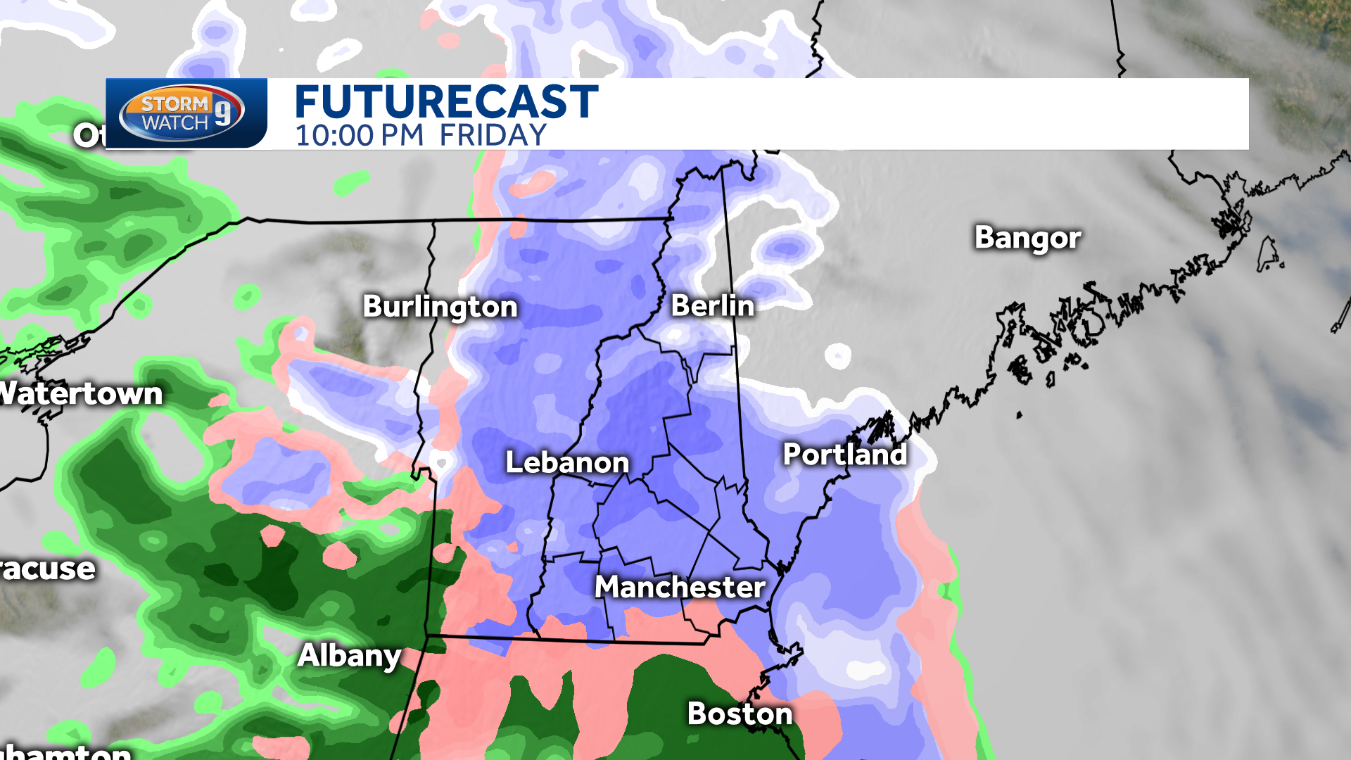 Wintry Mix, Snow, Sleet, And Rain For Friday Night