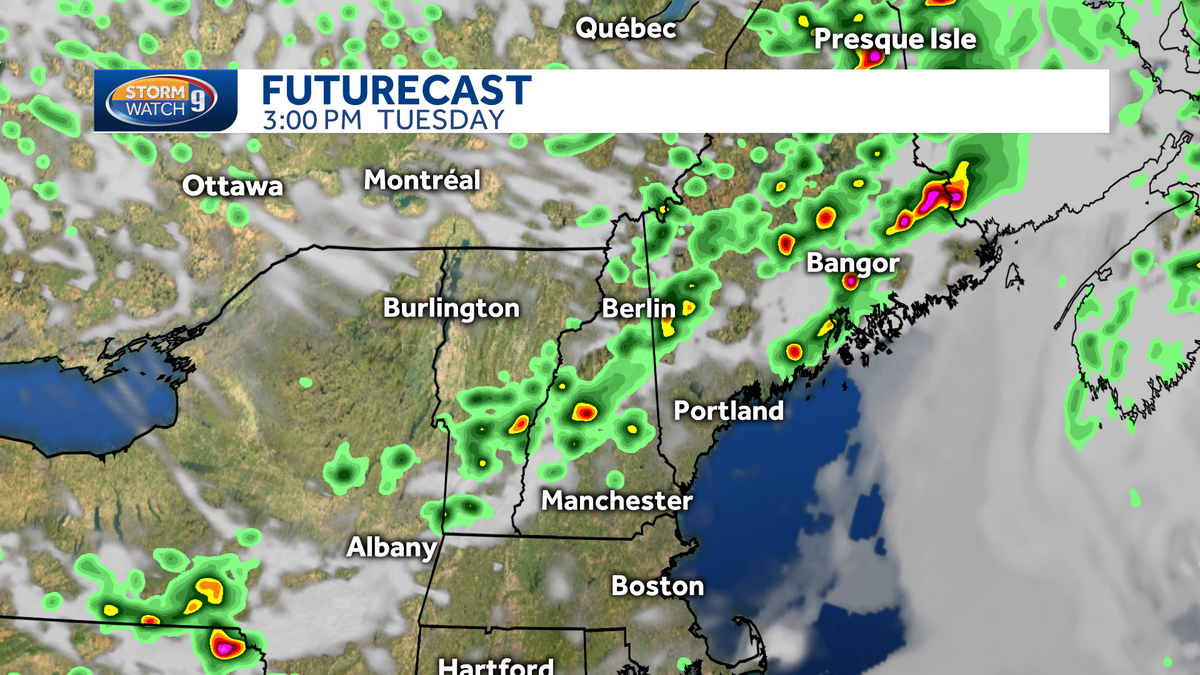 Strong storms forecast to sweep through New Hampshire
