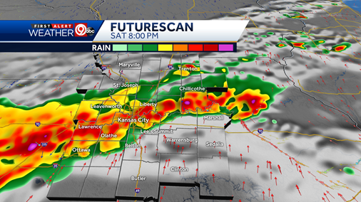 Storms Return Saturday Evening