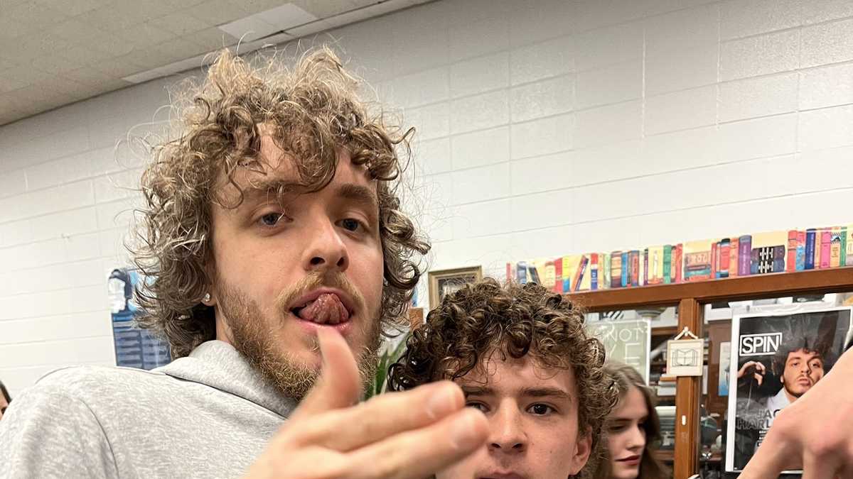 PHOTOS: Jack Harlow Visits JCPS Schools