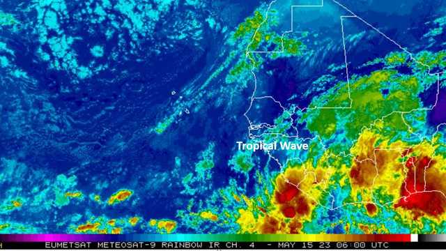 First tropical wave of the season rolls off Africa's coast - Vimarsana News