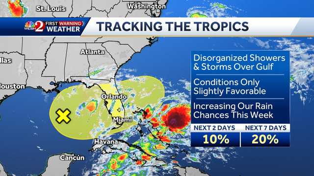 Tropical storm tracker: System to bring Florida rain, NHC says - Vimarsana News