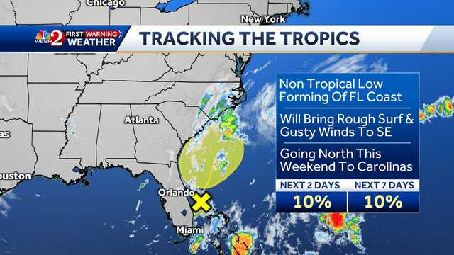 Memorial Day weekend SE forecast: Coastal low to bring downpours - Vimarsana News