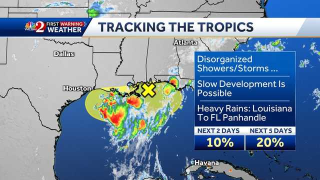 Tropical disturbance to bring heavy rain to Gulf coasts - Vimarsana News