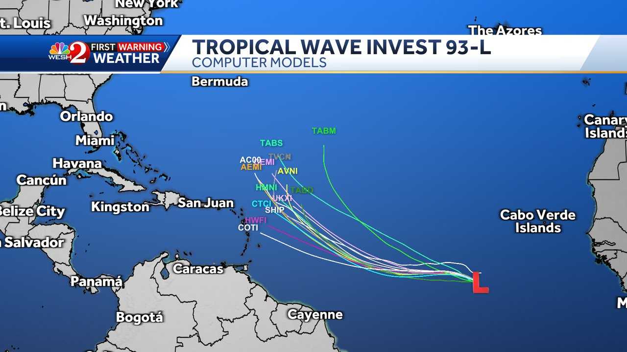 Tropical wave in Atlantic likely to become depression, NHC says - Vimarsana News