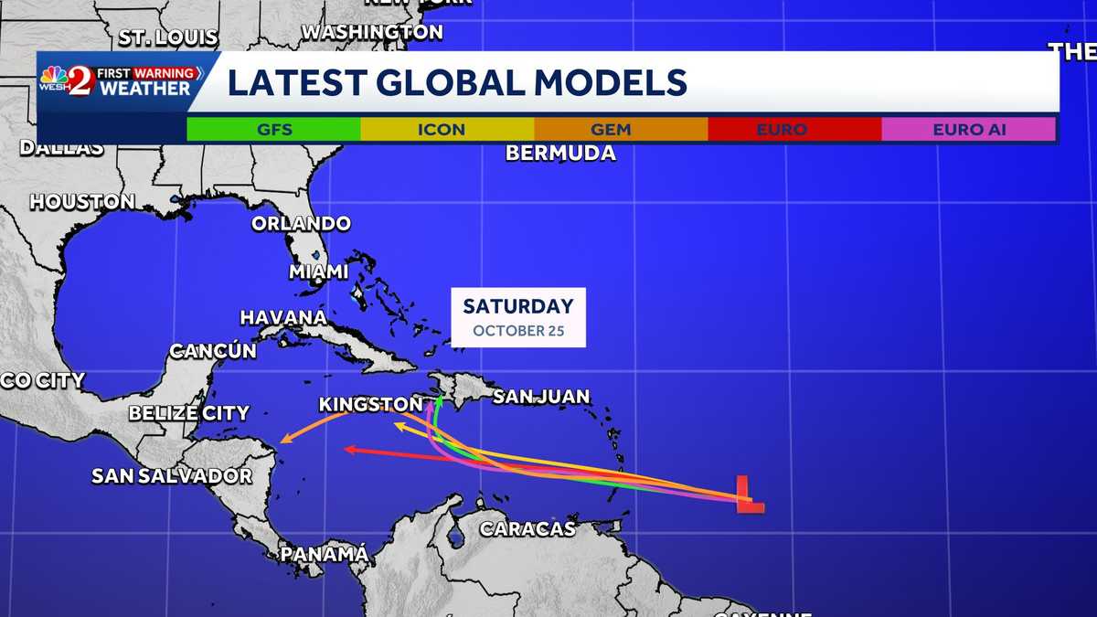 Tracking Invest 98-L: Maps, models