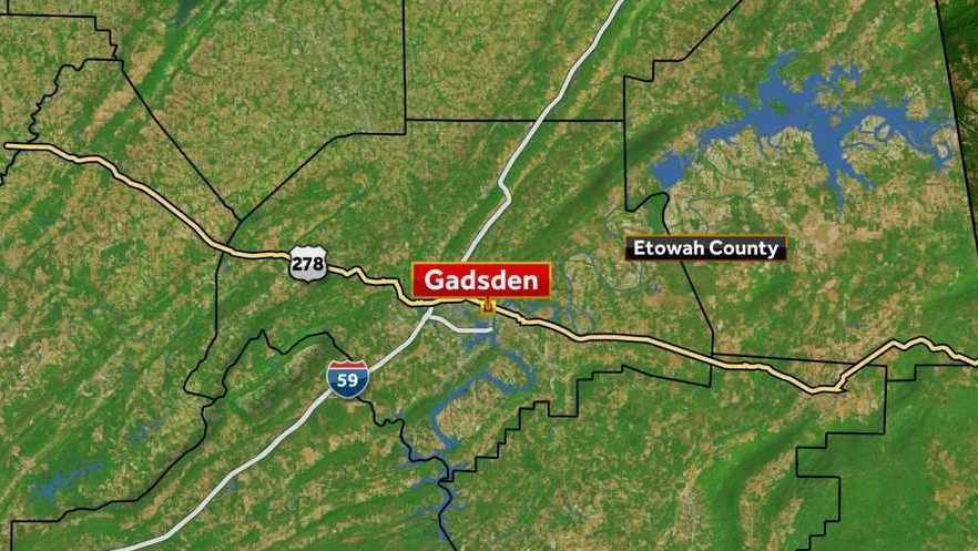Truck crashes into fence and pond in Gadsden; one killed, two injured
