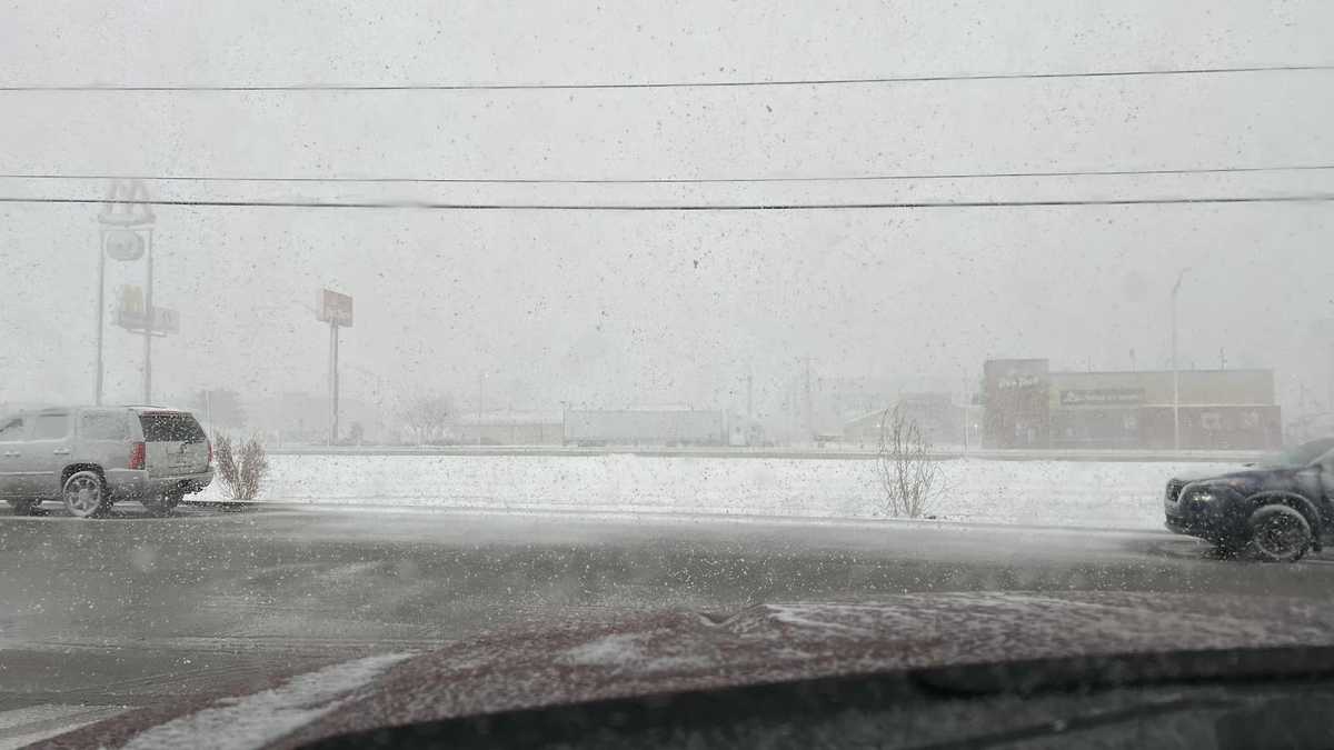 Snowfall photos and video from across New Mexico