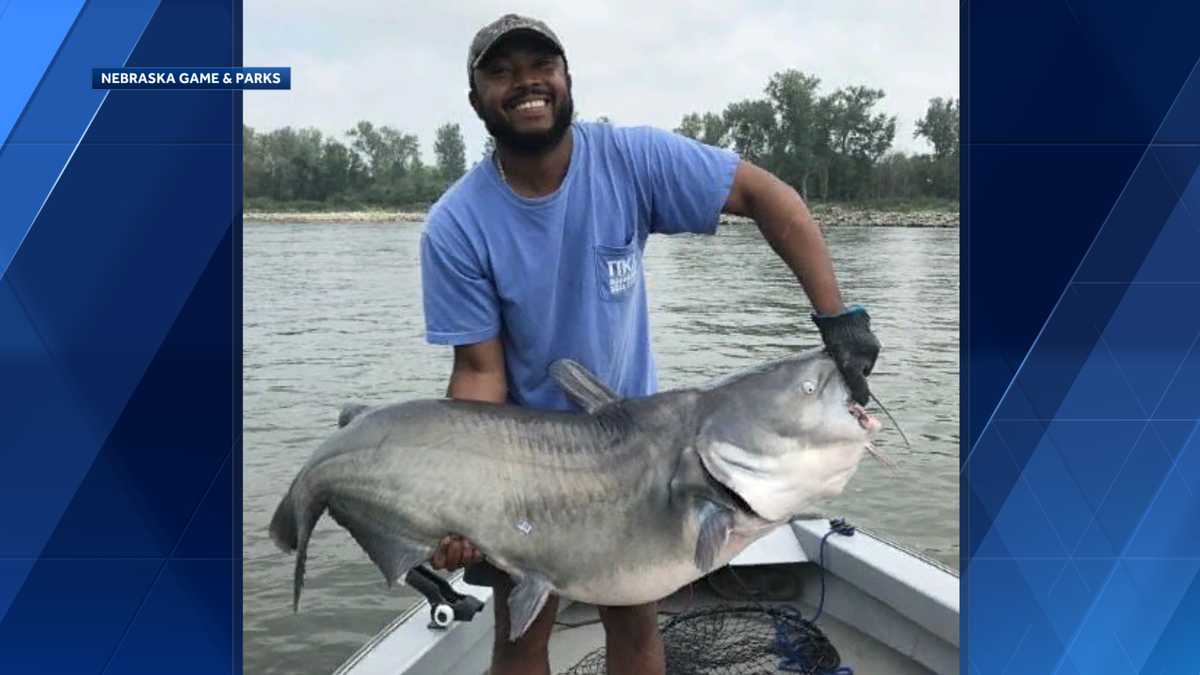 WHAT A CATCH: Take a look at the size of this catfish!