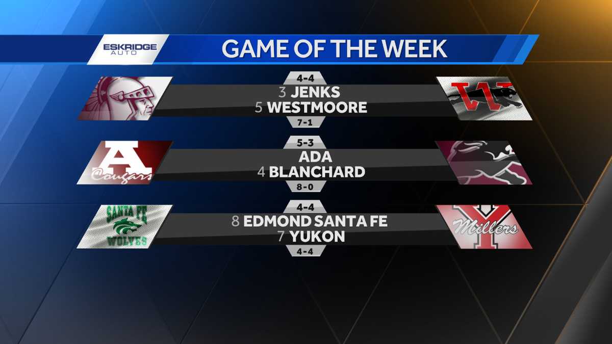 Eskridge Auto Game of the Week for Week 9 Edmond Santa Fe vs. Yukon