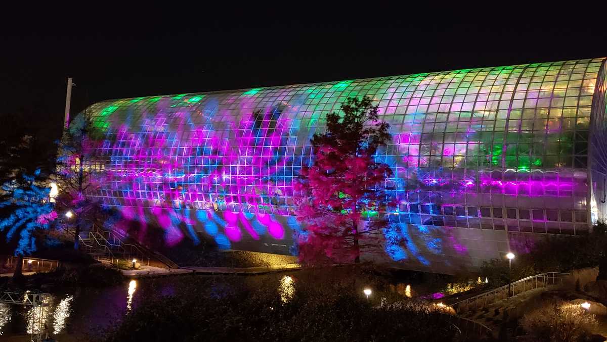 images Illuminations Lighting Okc starry night coming to myriad gardens