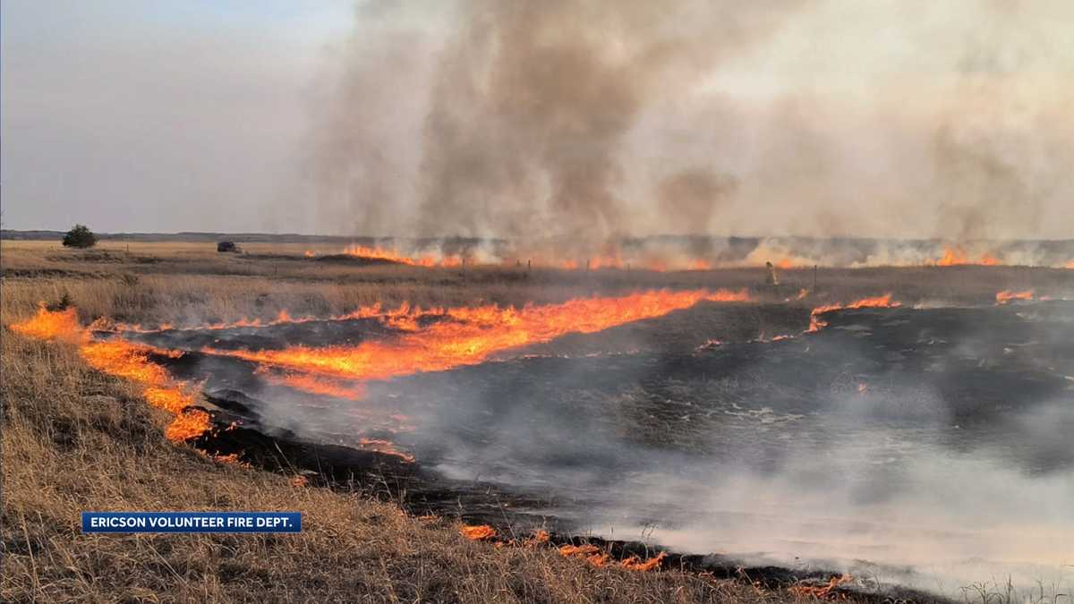 Nebraska wildfires State of emergency, open burns banned