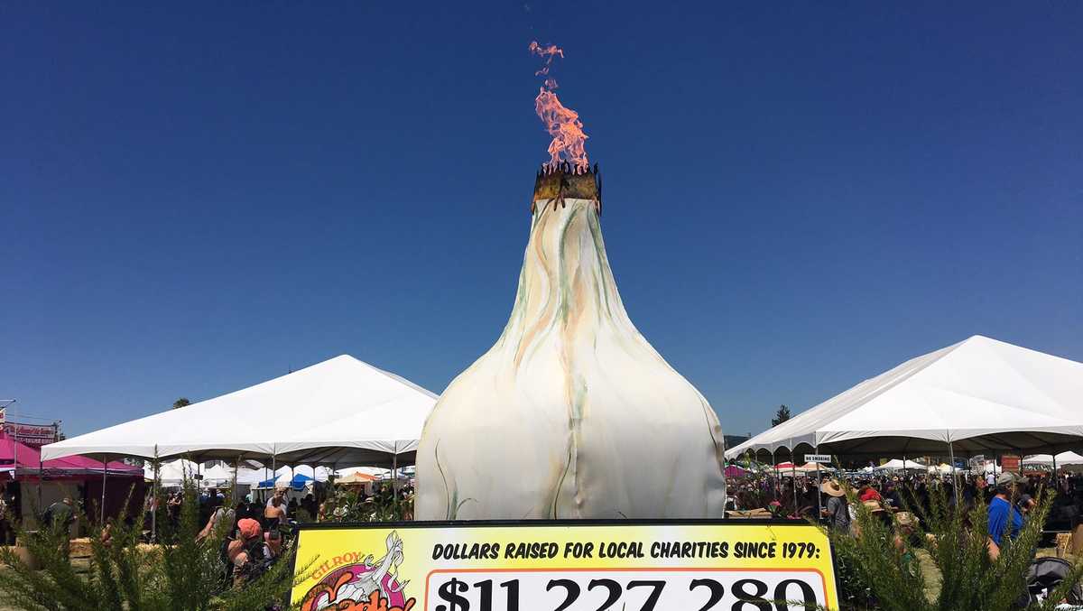 Gilroy Garlic Festival sets world record for garlic festival attendance