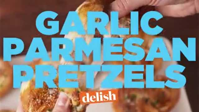 Garlic Parmesan Pretzels