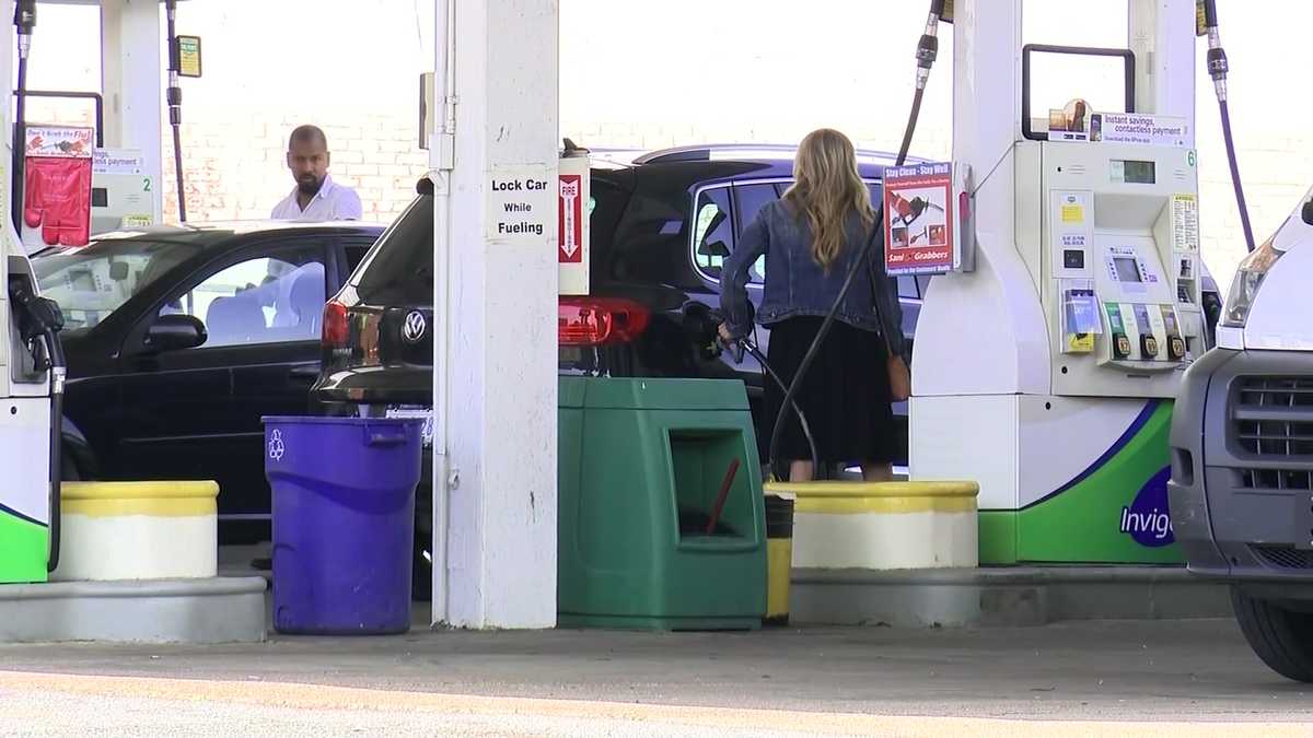 Californians pay all-time high gas prices at the fuel pump