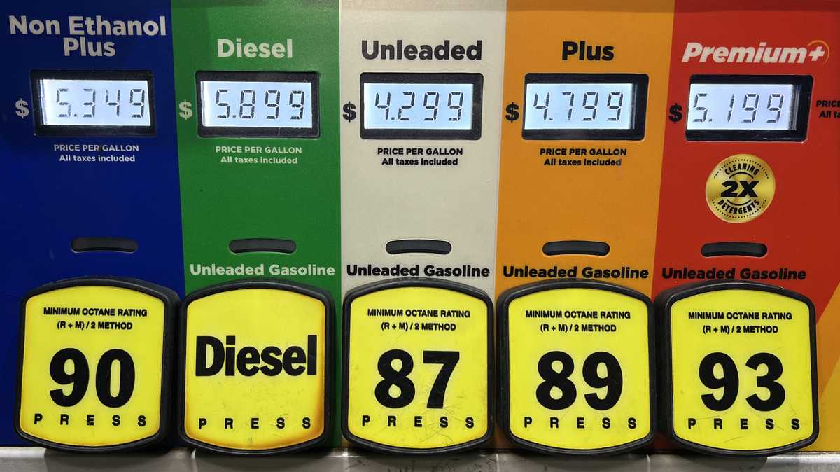 Gas prices surge to above $4 per gallon as Gulf Coast feels effects of the Iran War