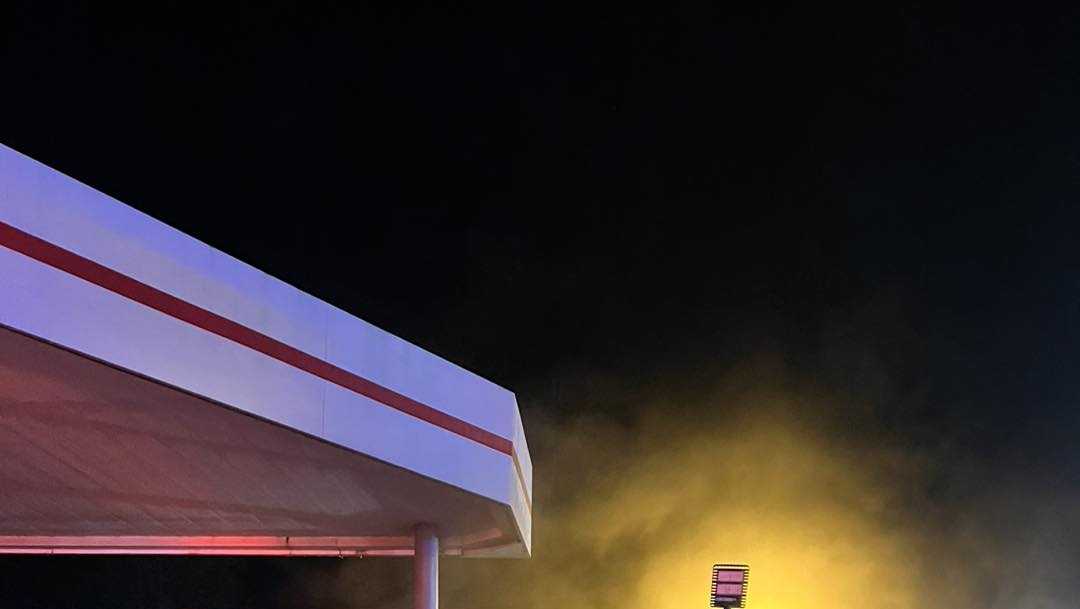 Upstate gas station heavily damaged in fire