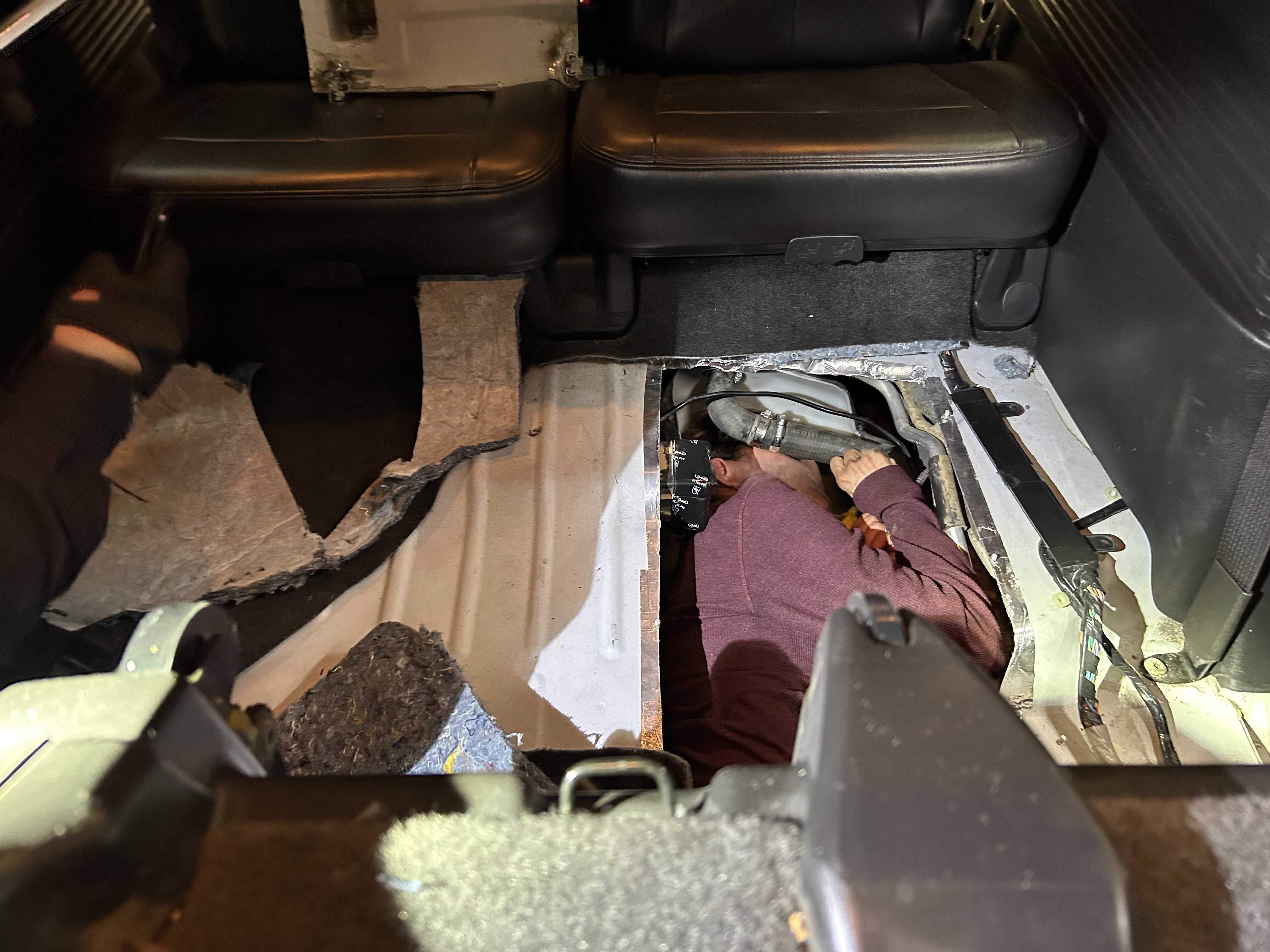Shocking image shows man hidden inside vehicle’s gas tank in attempted smuggling, officials say